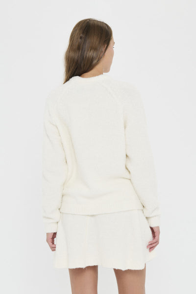 GelaSZ Raglan Pullover Bright White - 30515021 Thumbnail