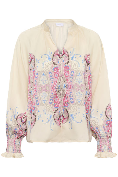 SuryaSZ Blouse Boarder Paisley - 305138 - 30515268 Thumbnail