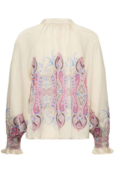 SuryaSZ Blouse Boarder Paisley - 305138 - 30515268 Thumbnail