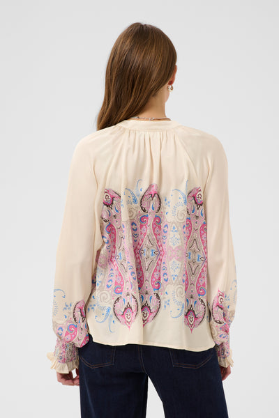 SuryaSZ Blouse Boarder Paisley - 305138 - 30515268 Thumbnail