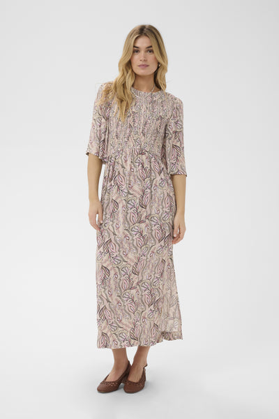 ShaktiSZ Dress Dusty Pinks Arty Blooms - 3051 - 30515270 Thumbnail