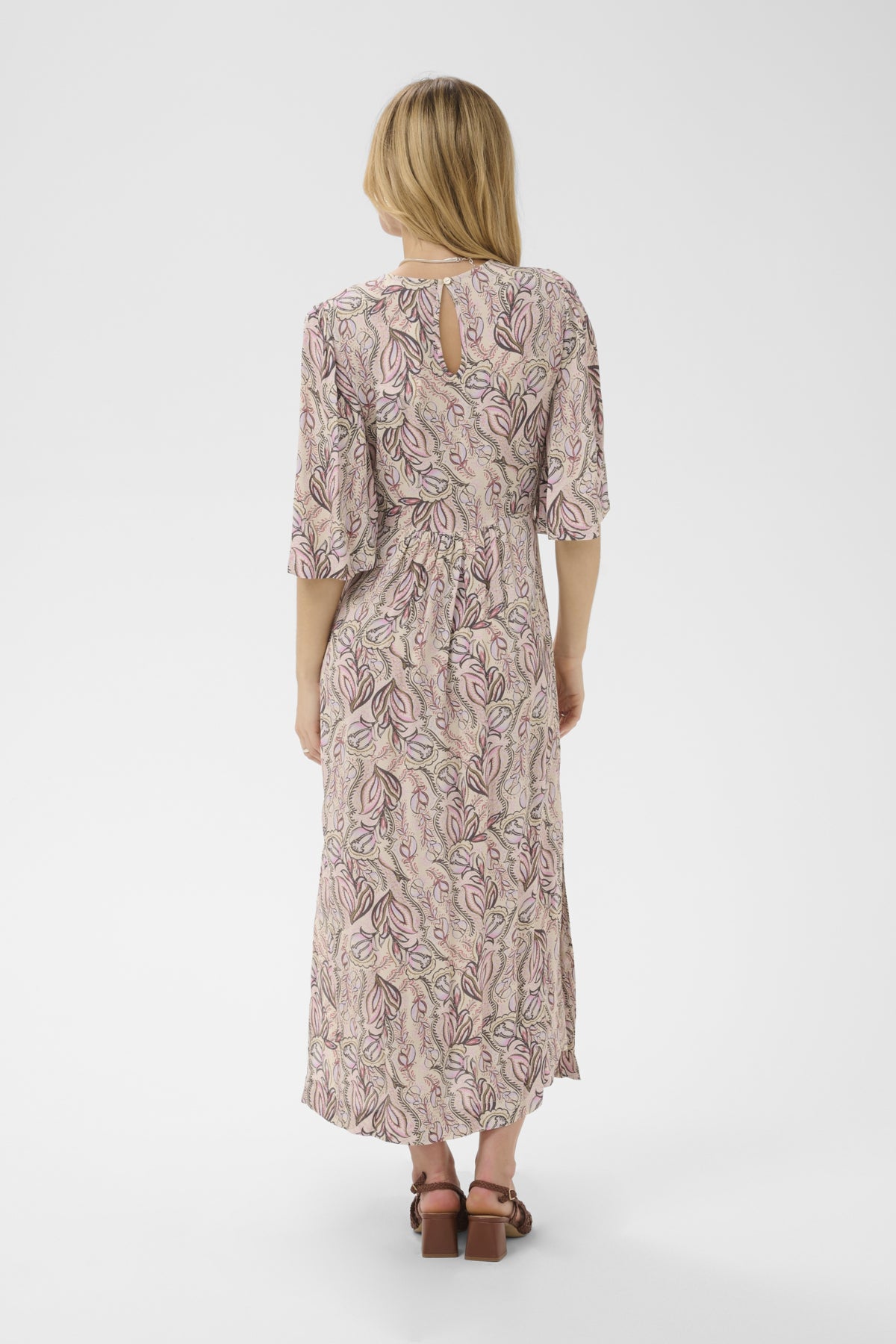 ShaktiSZ Dress Dusty Pinks Arty Blooms - 3051 - 30515270