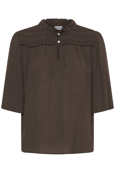 ShaktiSZ Blouse Chocolate Brown - 190912 - 30515271 Thumbnail