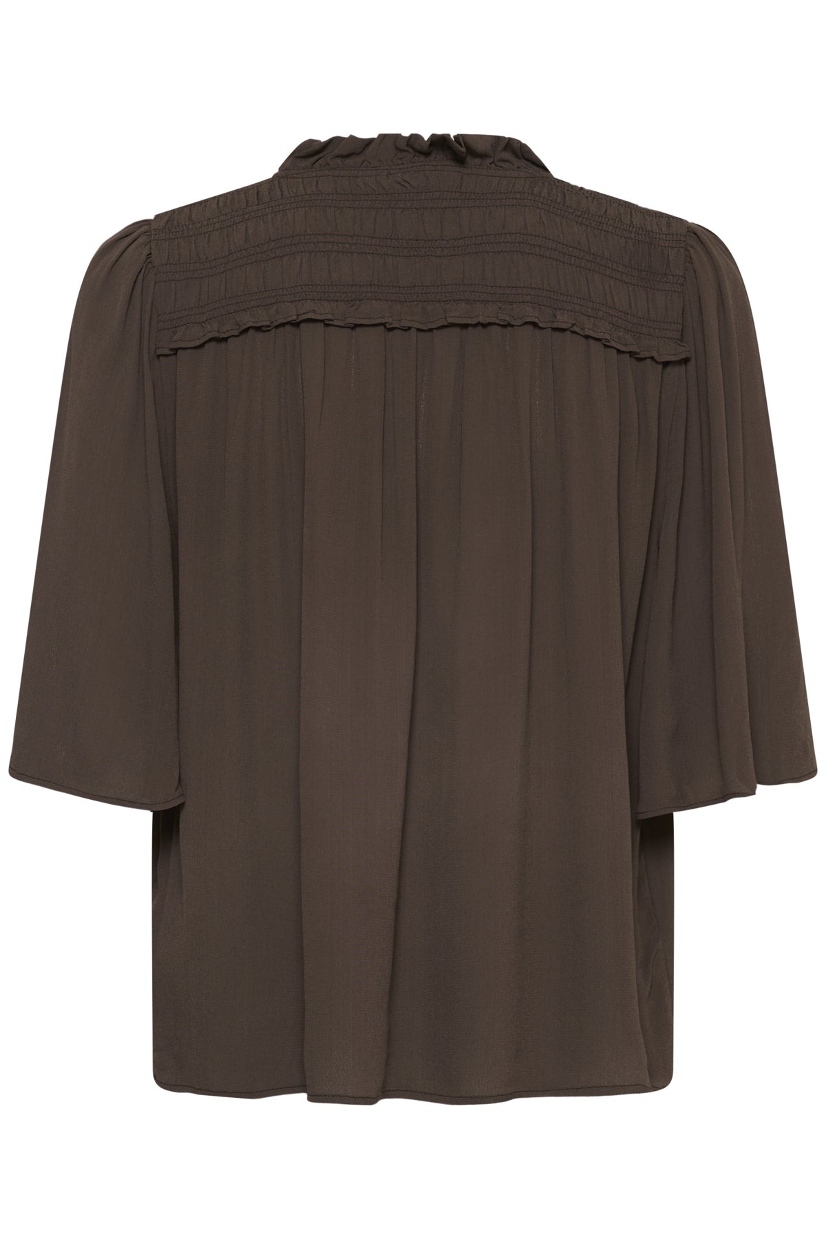 ShaktiSZ Blouse Chocolate Brown - 190912 - 30515271