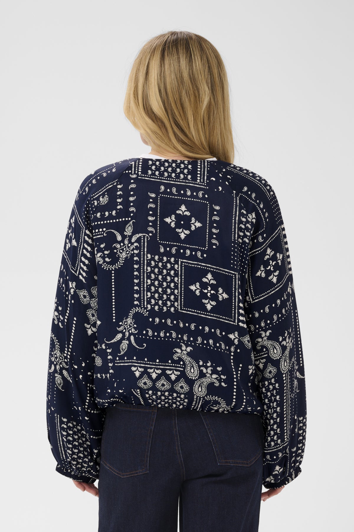 StephanieSZ Bomber Jacket NightSky Paisley Mosaic - 3050 - 30515277
