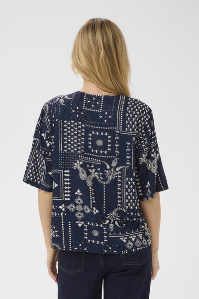 StephanieSZ Blouse NightSky Paisley Mosaic - 3050 - 30515280 Thumbnail