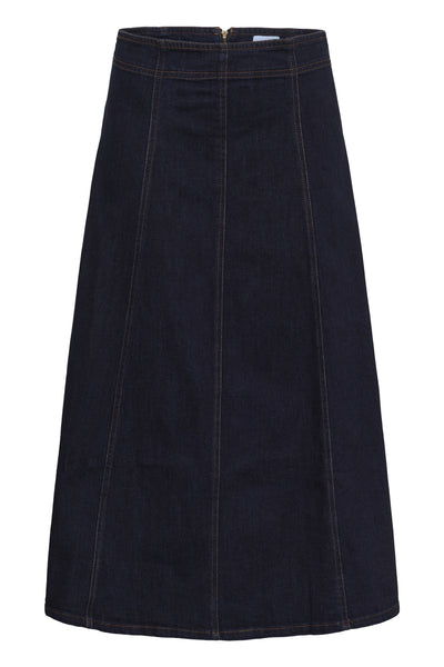 SambrinaSZ Skirt Dark Blue Denim - 600105 - 30515288 Thumbnail
