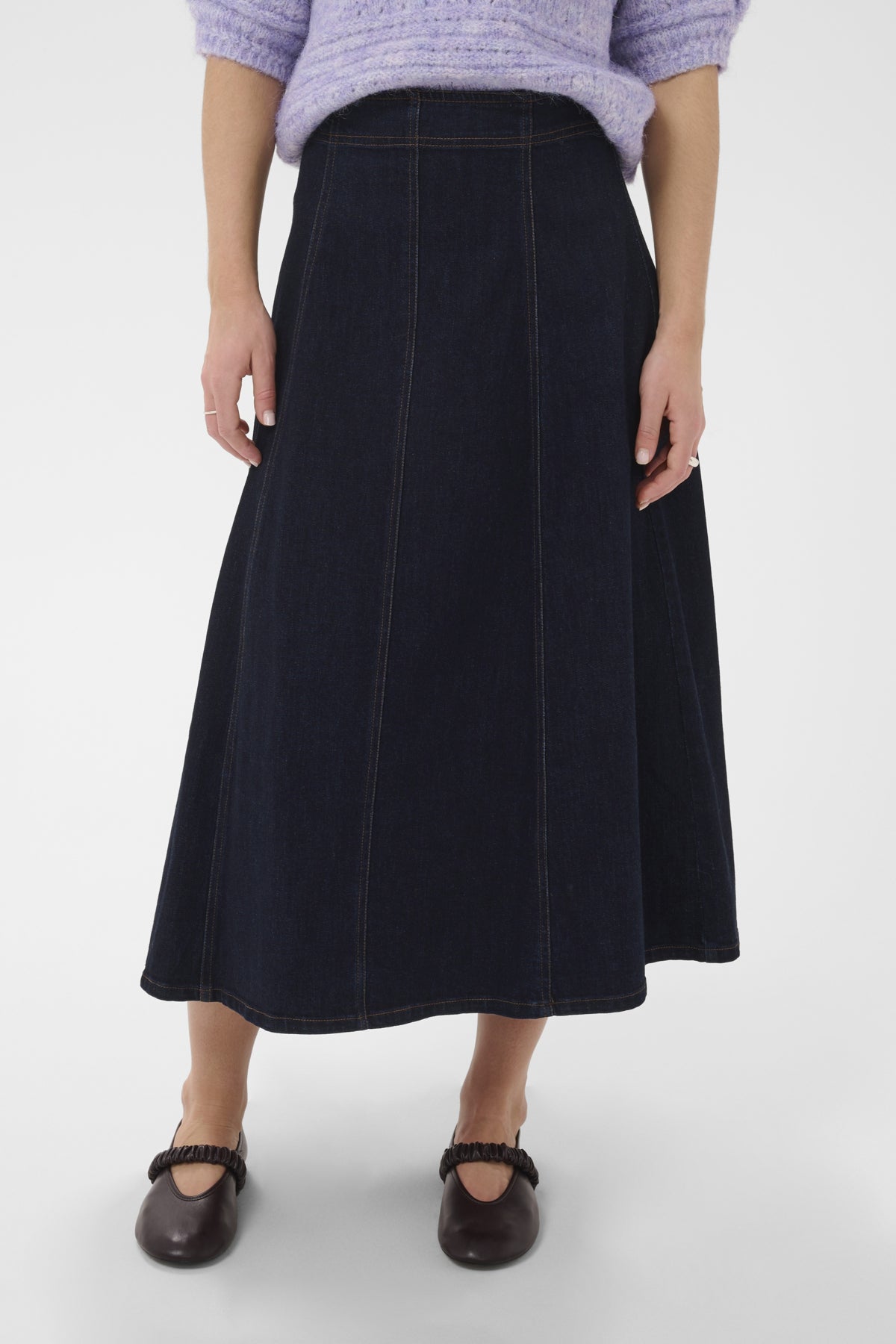 SambrinaSZ Skirt Dark Blue Denim - 600105 - 30515288