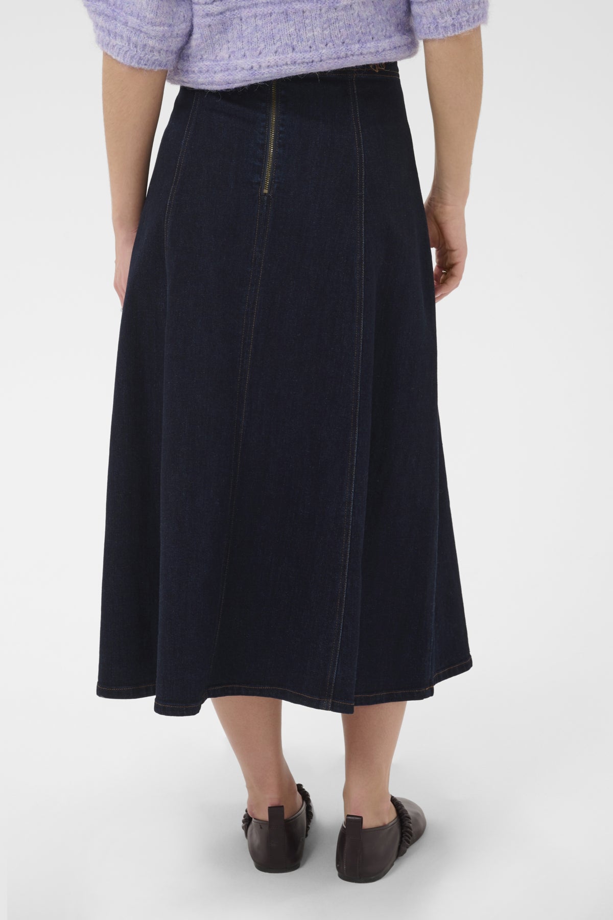 SambrinaSZ Skirt Dark Blue Denim - 600105 - 30515288