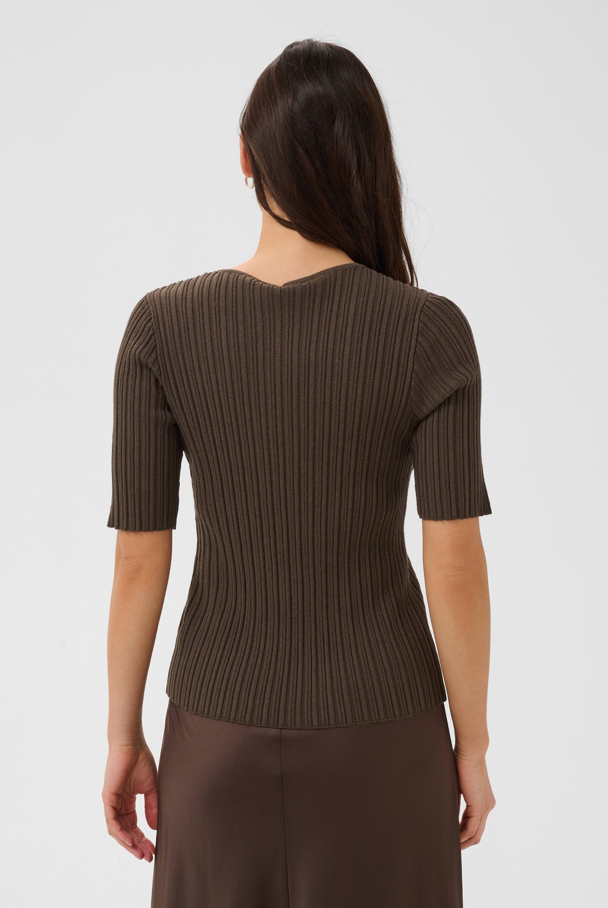SigridaSZ SS Pullover Chocolate Brown - 190912 - 30515293