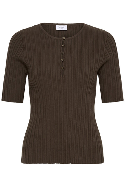 SigridaSZ SS Pullover Chocolate Brown - 190912 - 30515293 Thumbnail