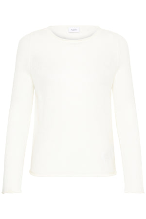 SabbaraSZ Boatneck Pullover Ice Melange - 1106051 - 30515311