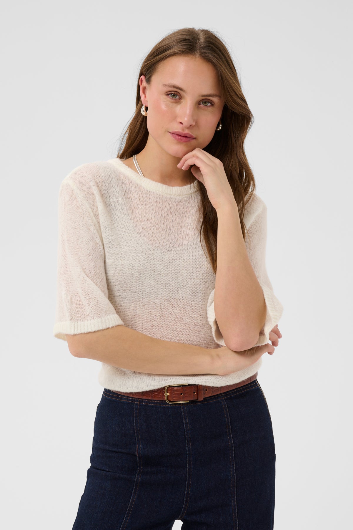 SabbaraSZ SS Pullover Ice Melange - 1106051 - 30515312
