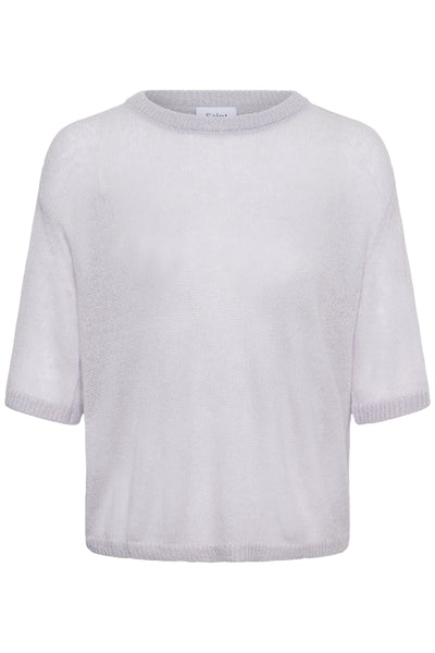 SabbaraSZ SS Pullover Misty Lilac Melange - 1538071 - 30515312 Thumbnail