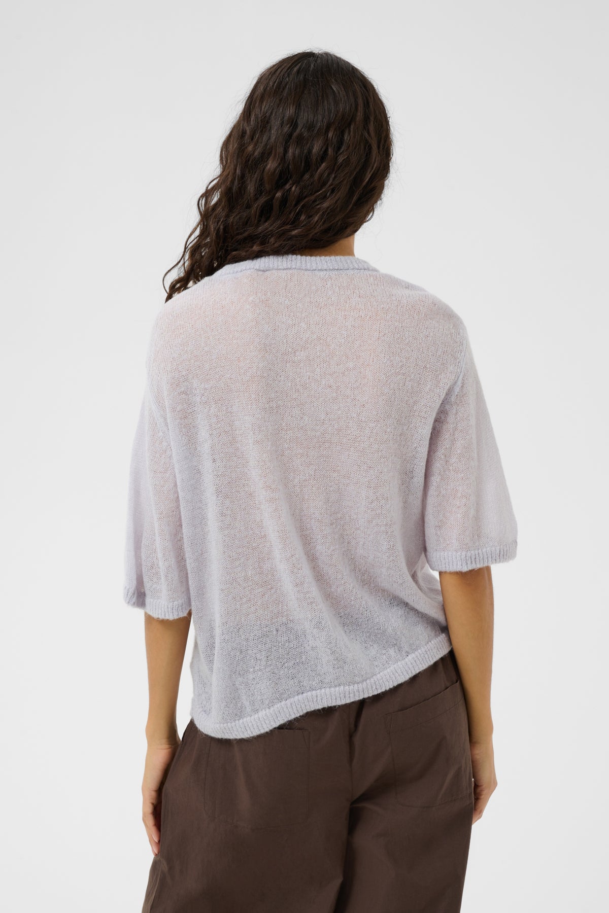 SabbaraSZ SS Pullover Misty Lilac Melange - 1538071 - 30515312