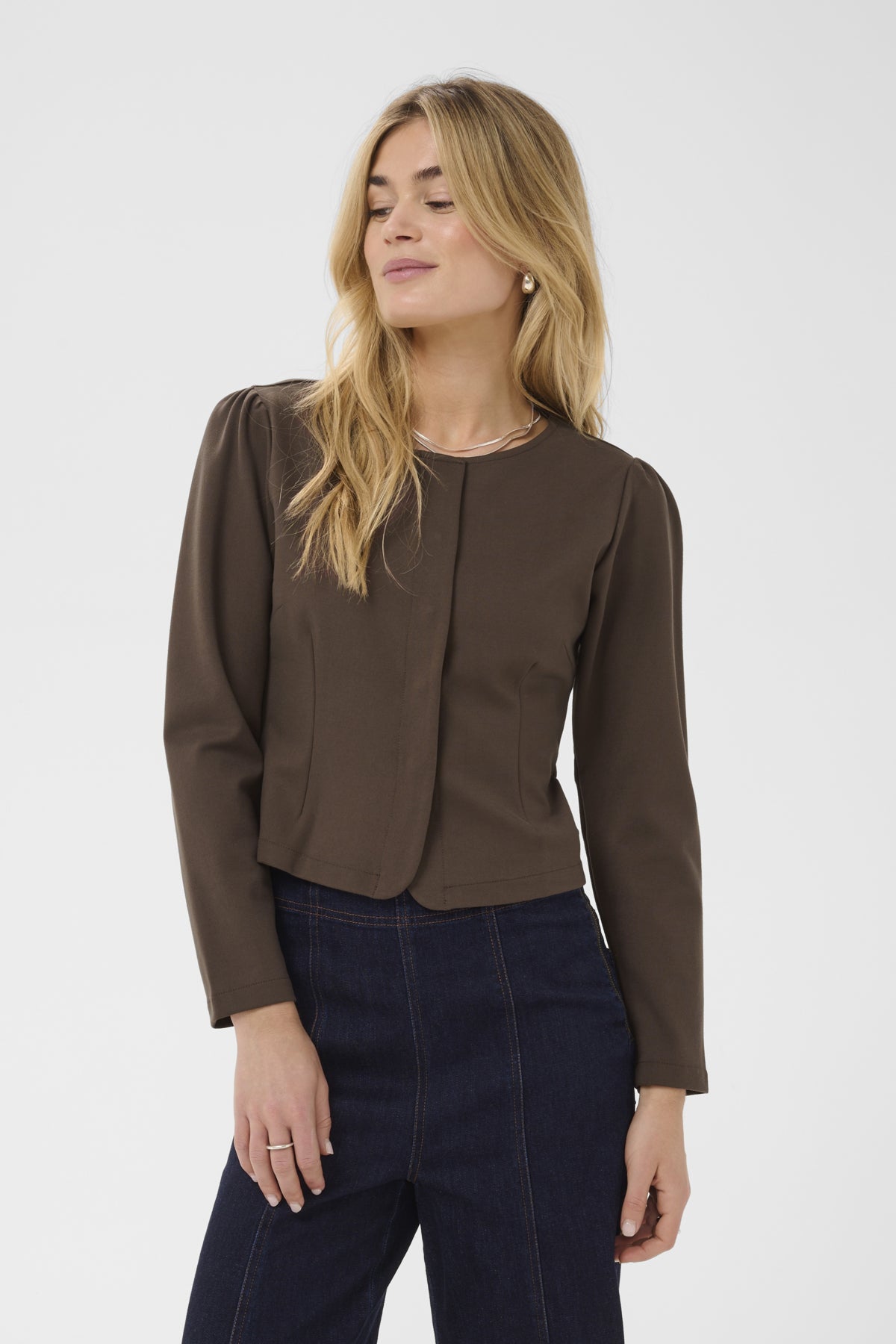 GennySZ Jacket Chocolate Brown - 190912 - 30515327