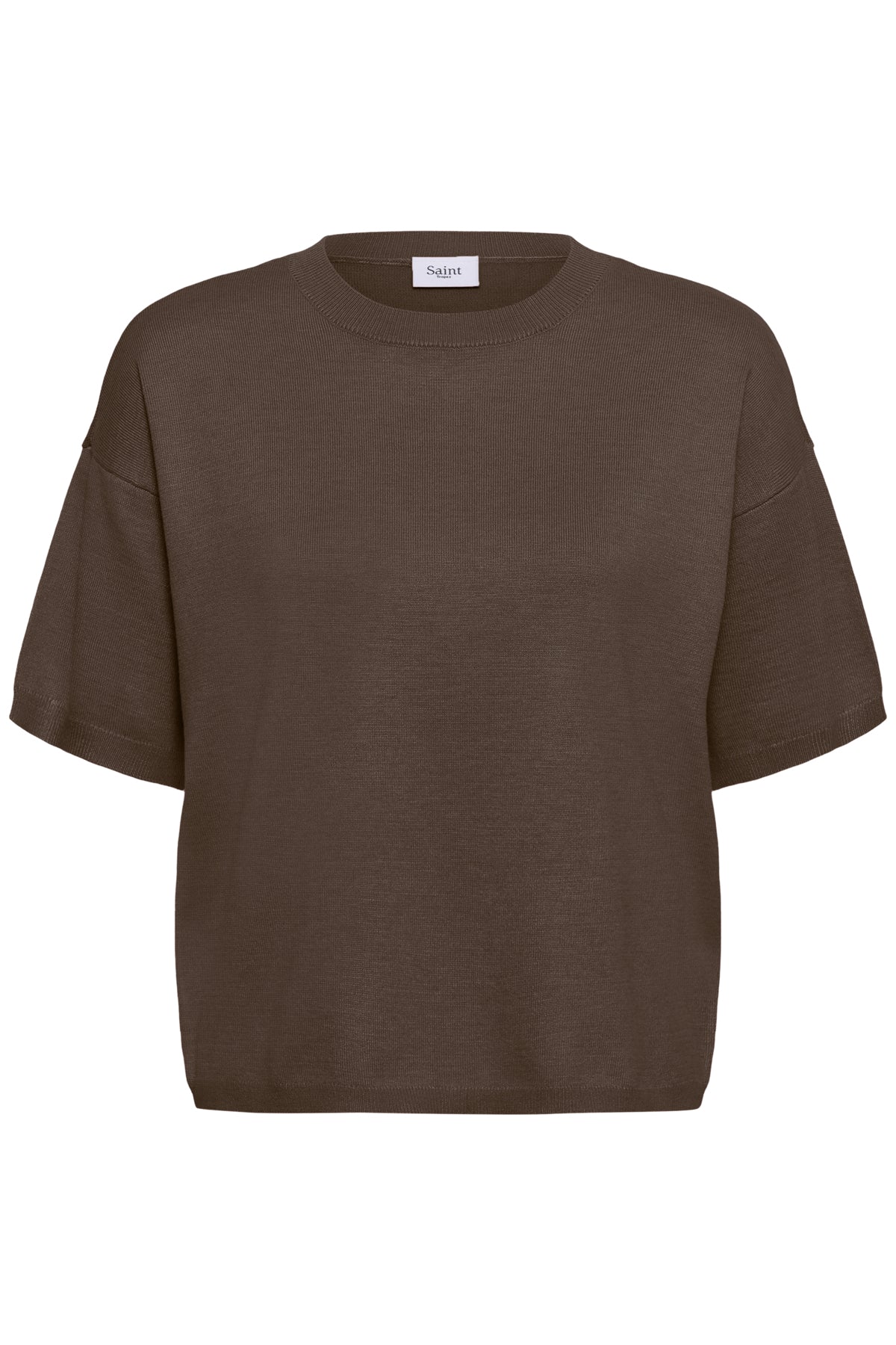 MilaSZ Boxy SS Pullover Fondue Fudge Melange - 1912241 - 30515337