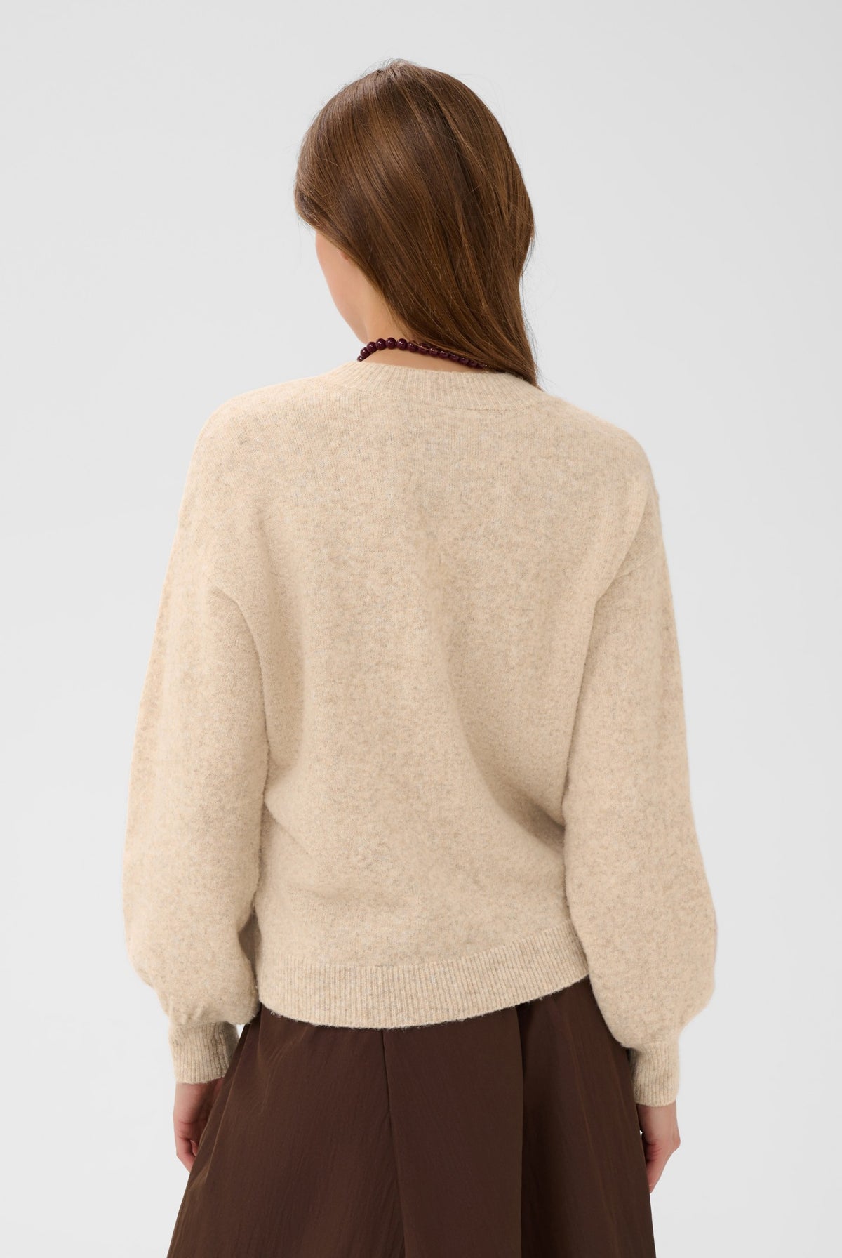 TitiaSZ Pullover Creme Melange - 1313081 - 30515475