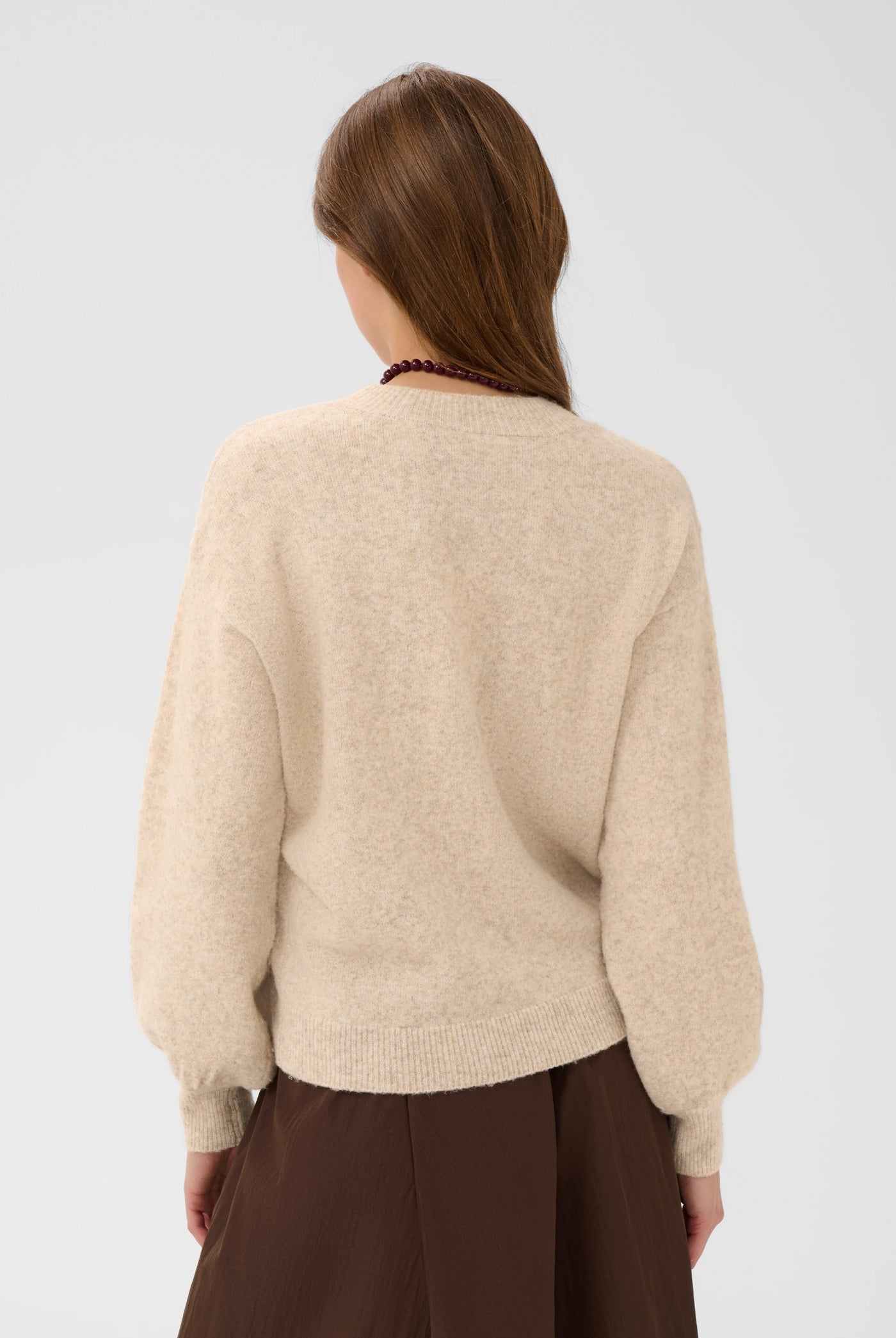 TitiaSZ Pullover Creme Melange - 1313081 - 30515475