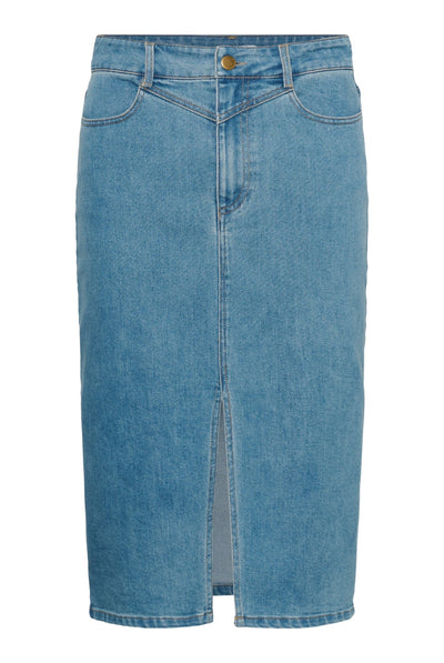 TeraSZ Skirt Medium Blue Denim - 600104 - 30515478 Thumbnail