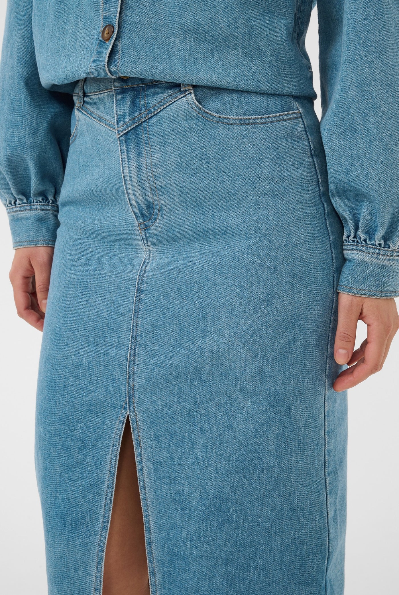 TeraSZ Skirt Medium Blue Denim - 600104 - 30515478
