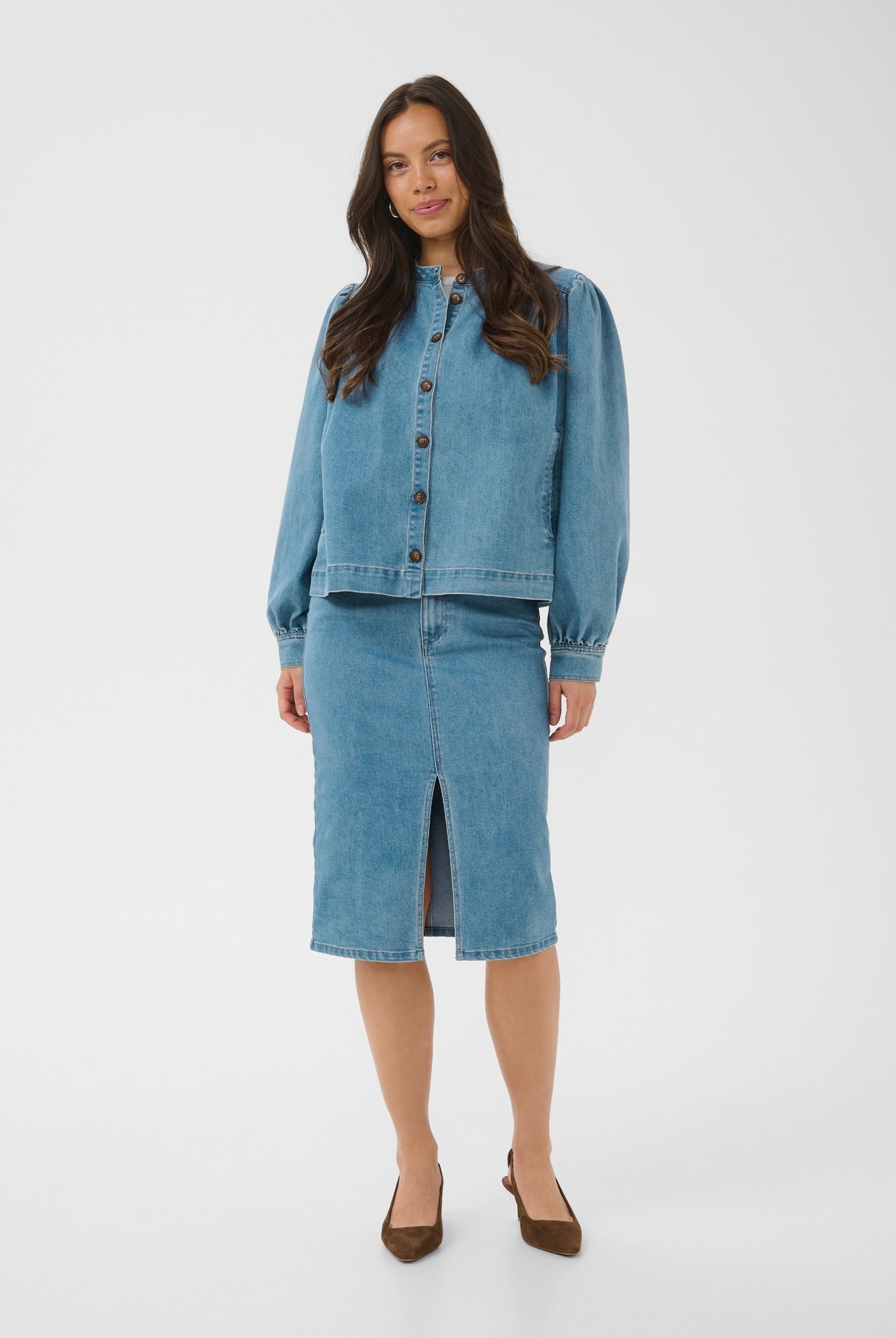 TeraSZ Skirt Medium Blue Denim - 600104 - 30515478