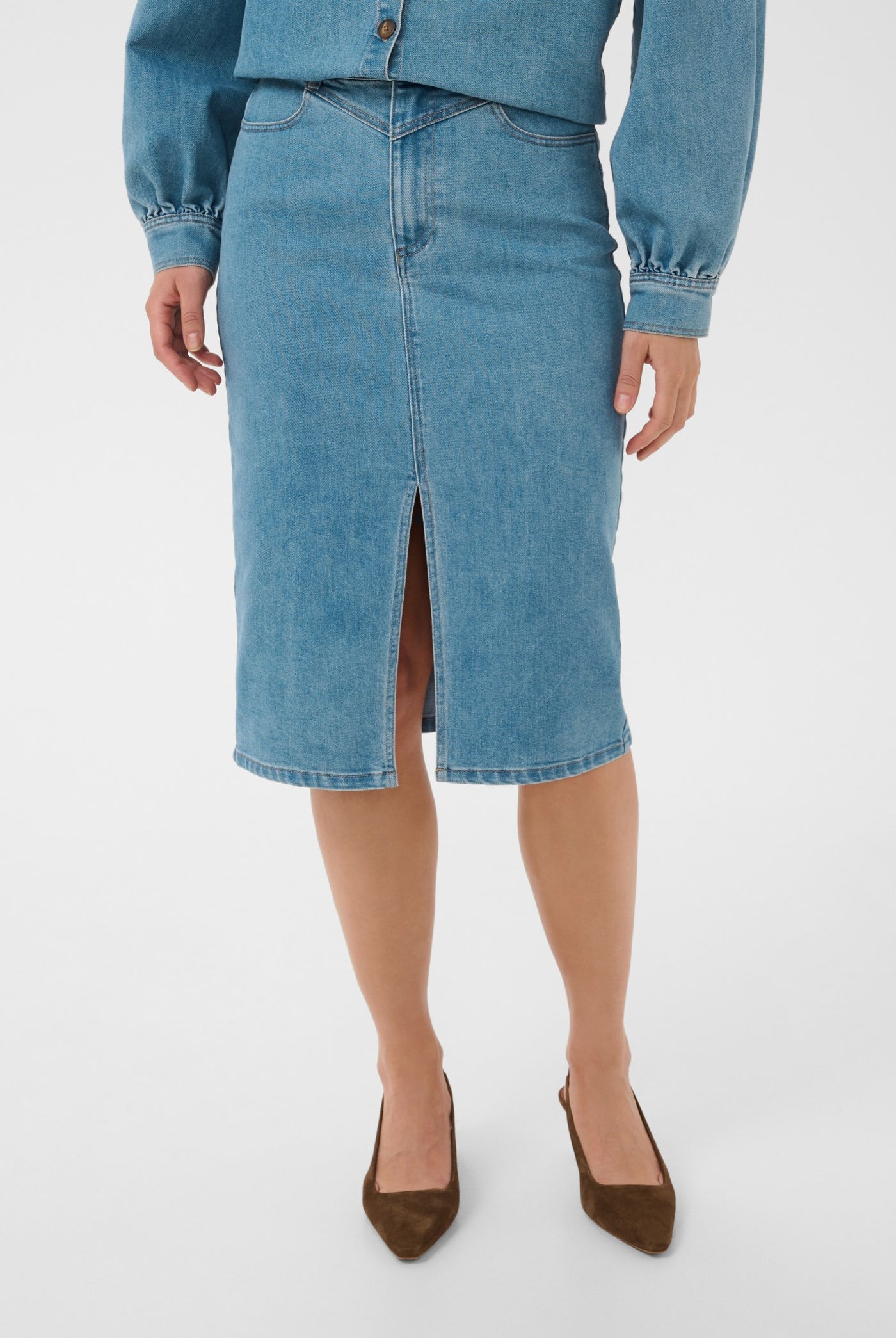 TeraSZ Skirt Medium Blue Denim - 600104 - 30515478