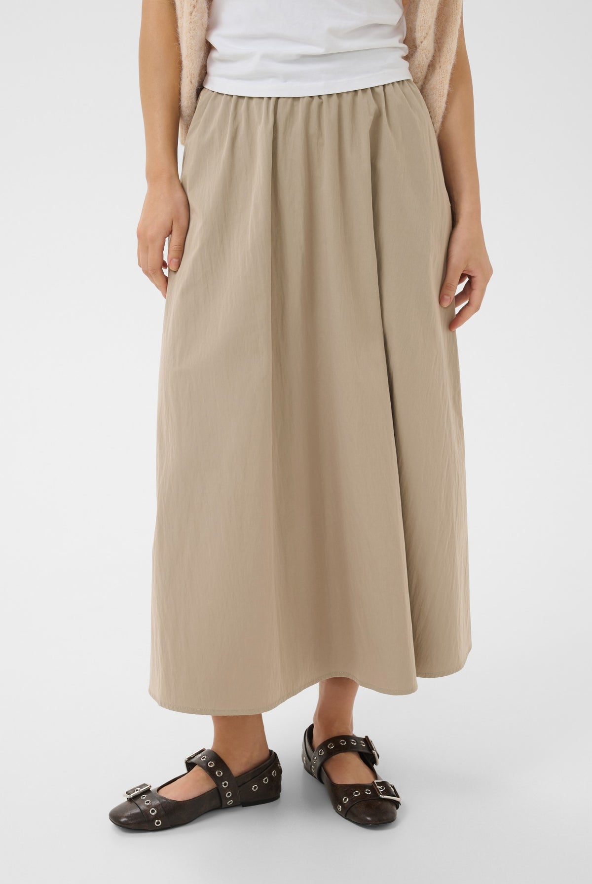 TonjaSZ Skirt Weathered Teak - 171112 - 30515483