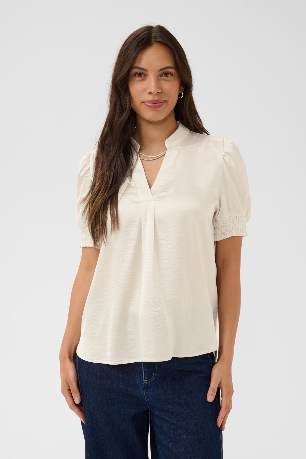 PananSZ SS Blouse Ice - 110605 - 30515667