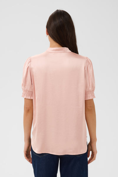 PananSZ SS Blouse Ash Rose - 141506 - 30515667 Thumbnail