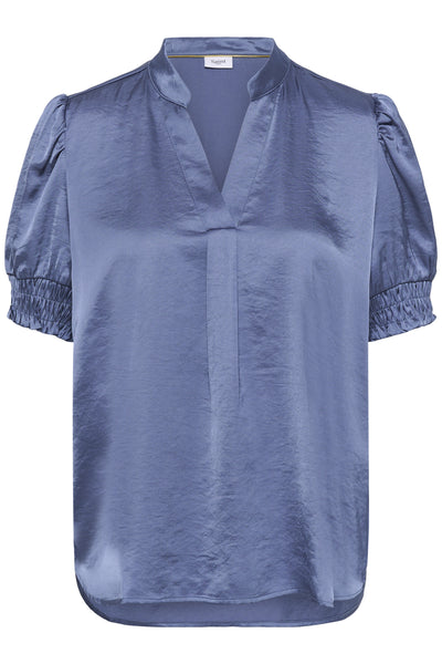 PananSZ SS Blouse China Blue - 183918 - 30515667 Thumbnail