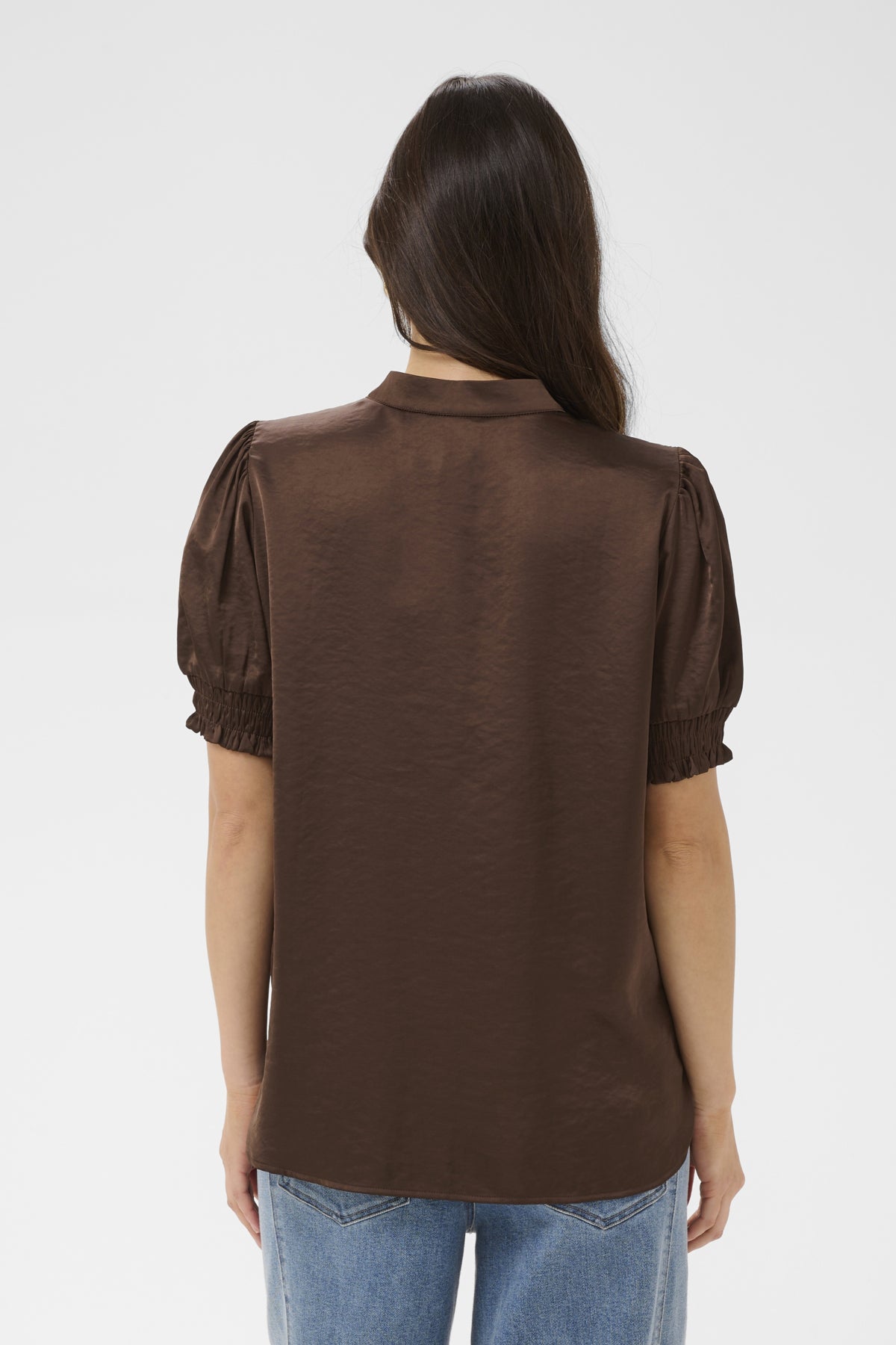 PananSZ SS Blouse Major Brown - 190810 - 30515667