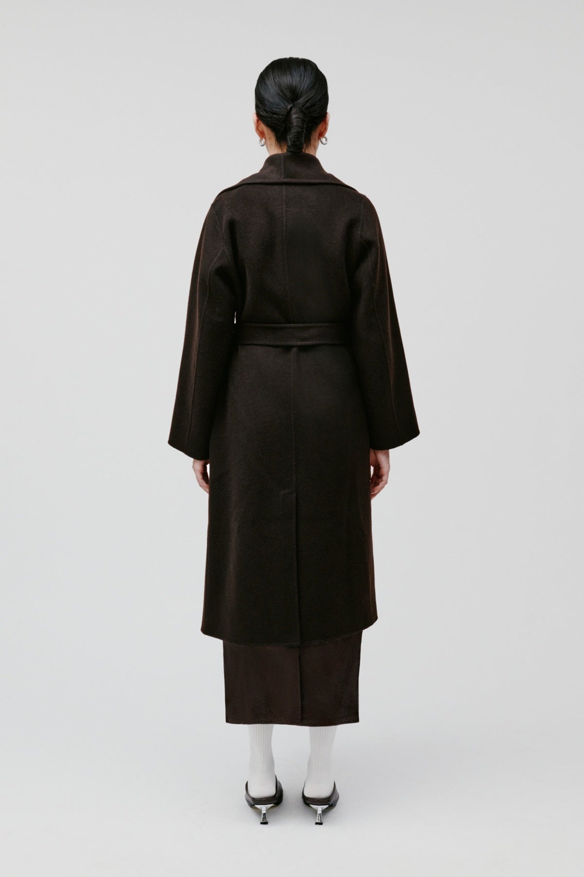 IOCarrieRose Coat BR291 Dark Brown - 30600088