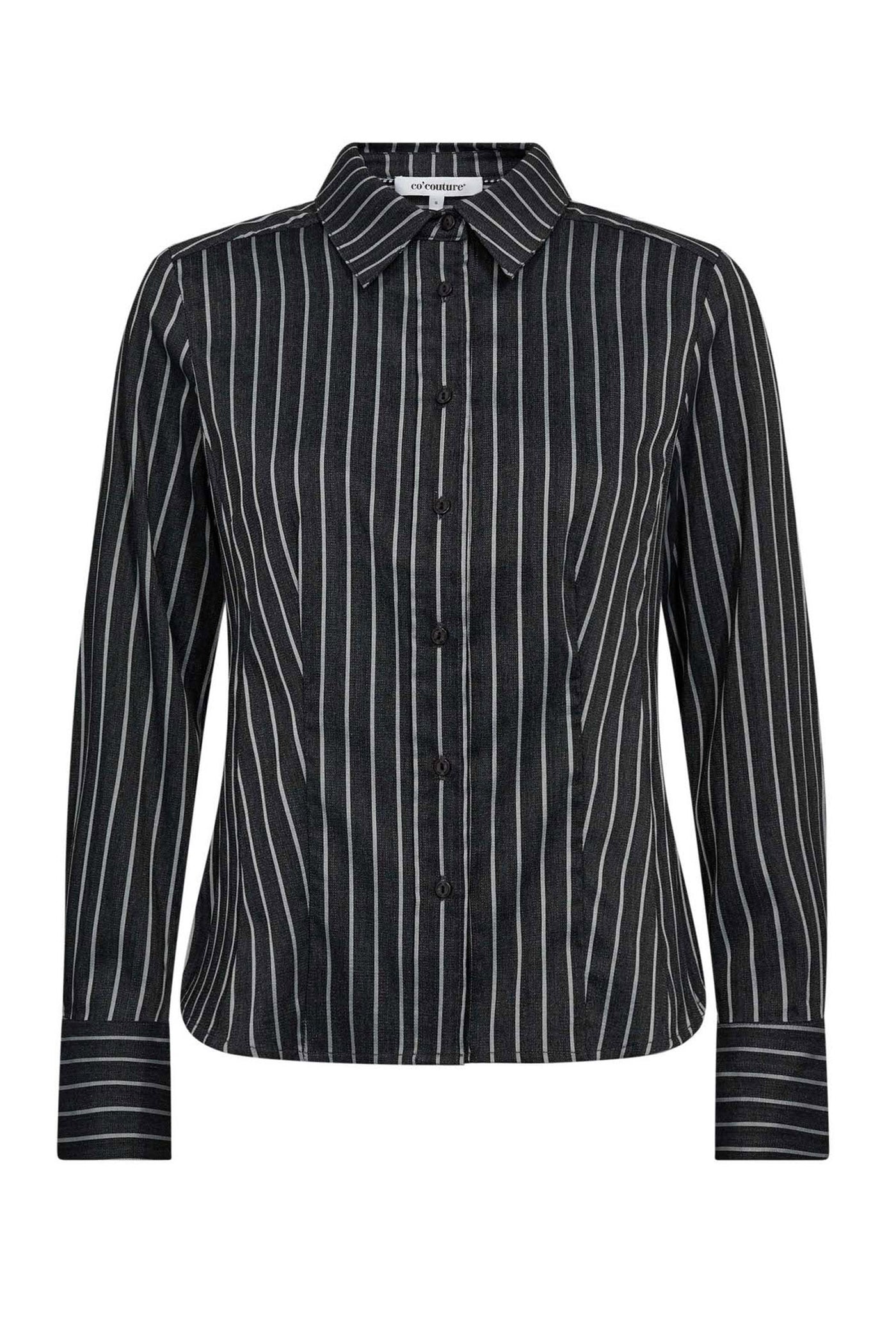 SorinCC Stripe Fitted Shirt 96-Black - 35920