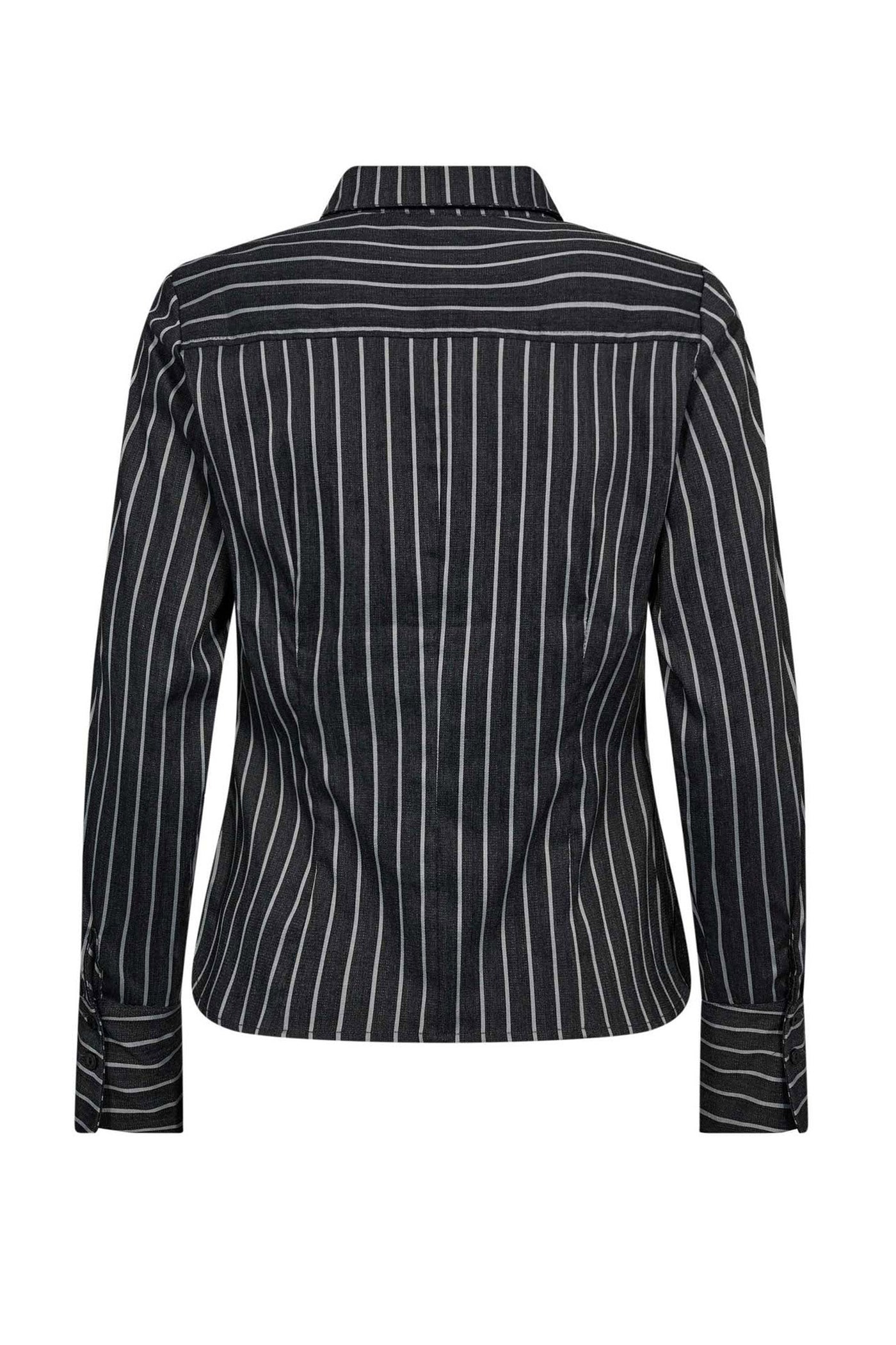 SorinCC Stripe Fitted Shirt 96-Black - 35920