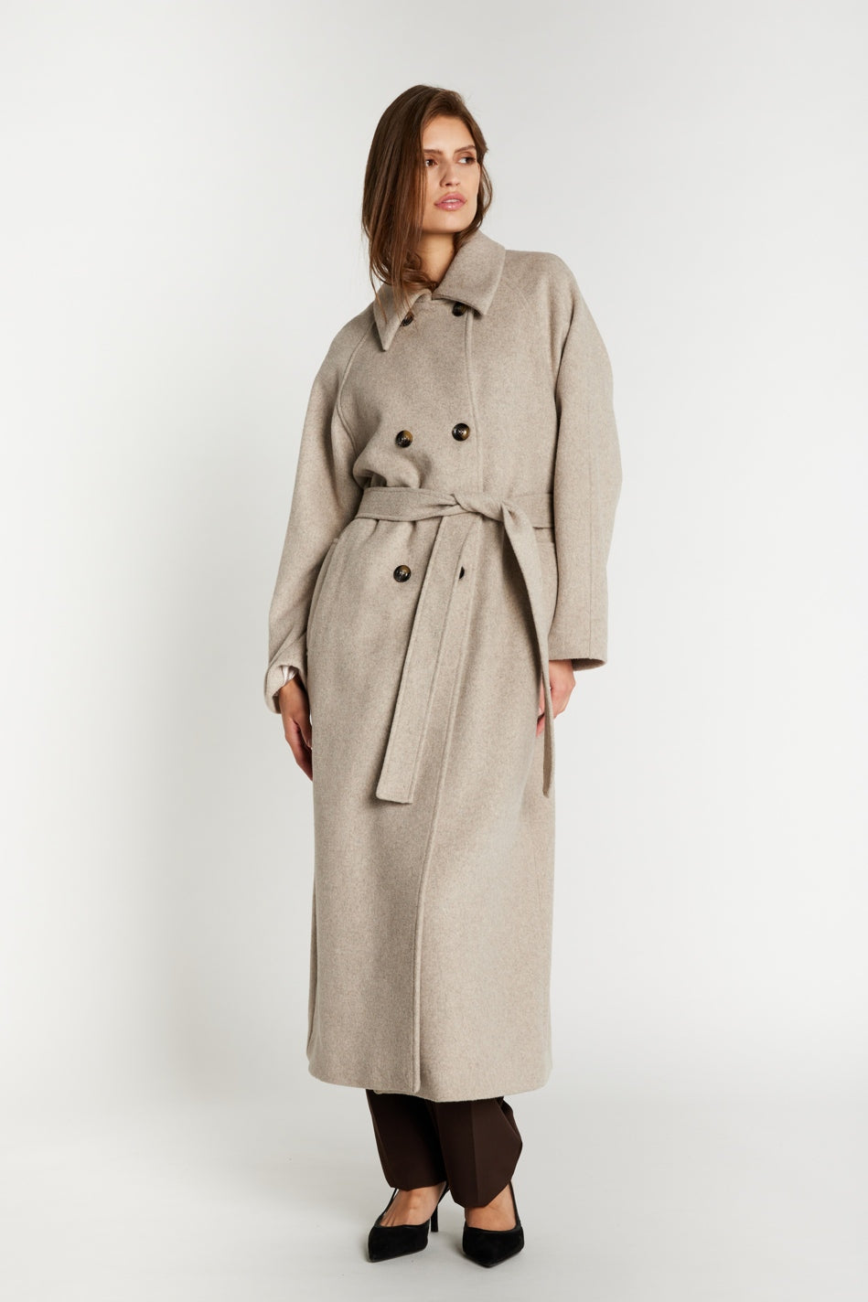 OranioBBBAuvira coat .Sand - BBW5080