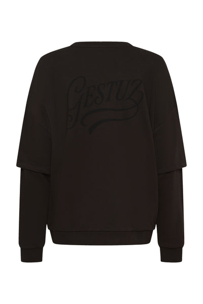 GZgilsa layered sweatshirt Ganache - 191018 - 10911484 Thumbnail