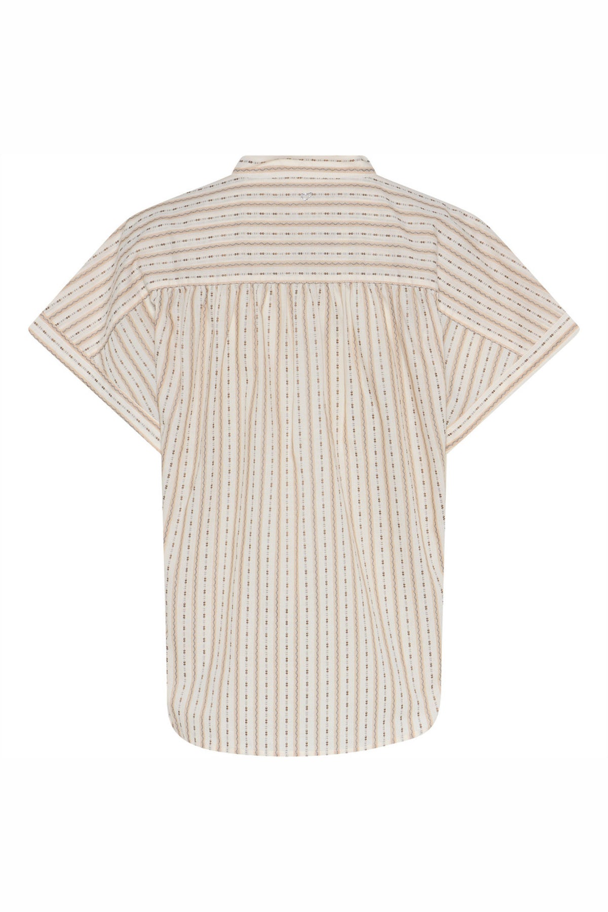 419HMTavis blouse 634 Khaki stripe - HM1294