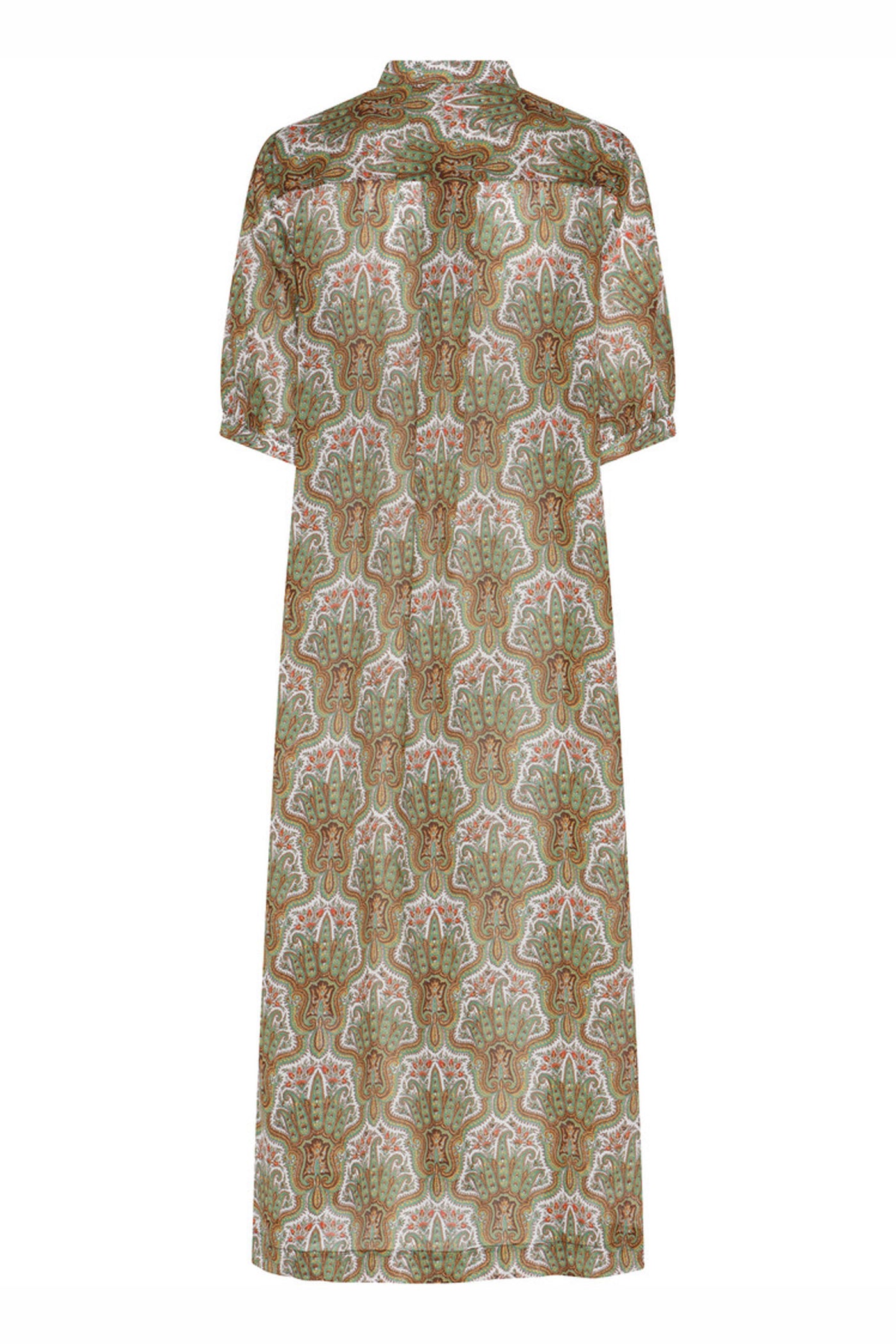 427HMHeliva dress 843 Green paisley print - HM1290