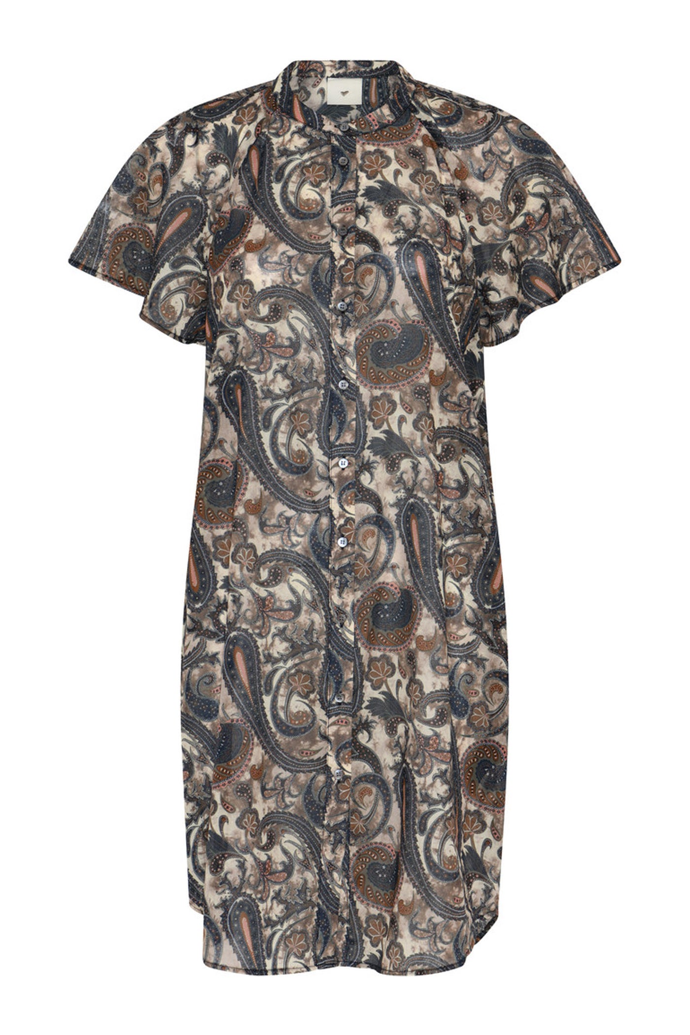 427HMMinna shirt dress 803 Earthy Paisley print - HM1469