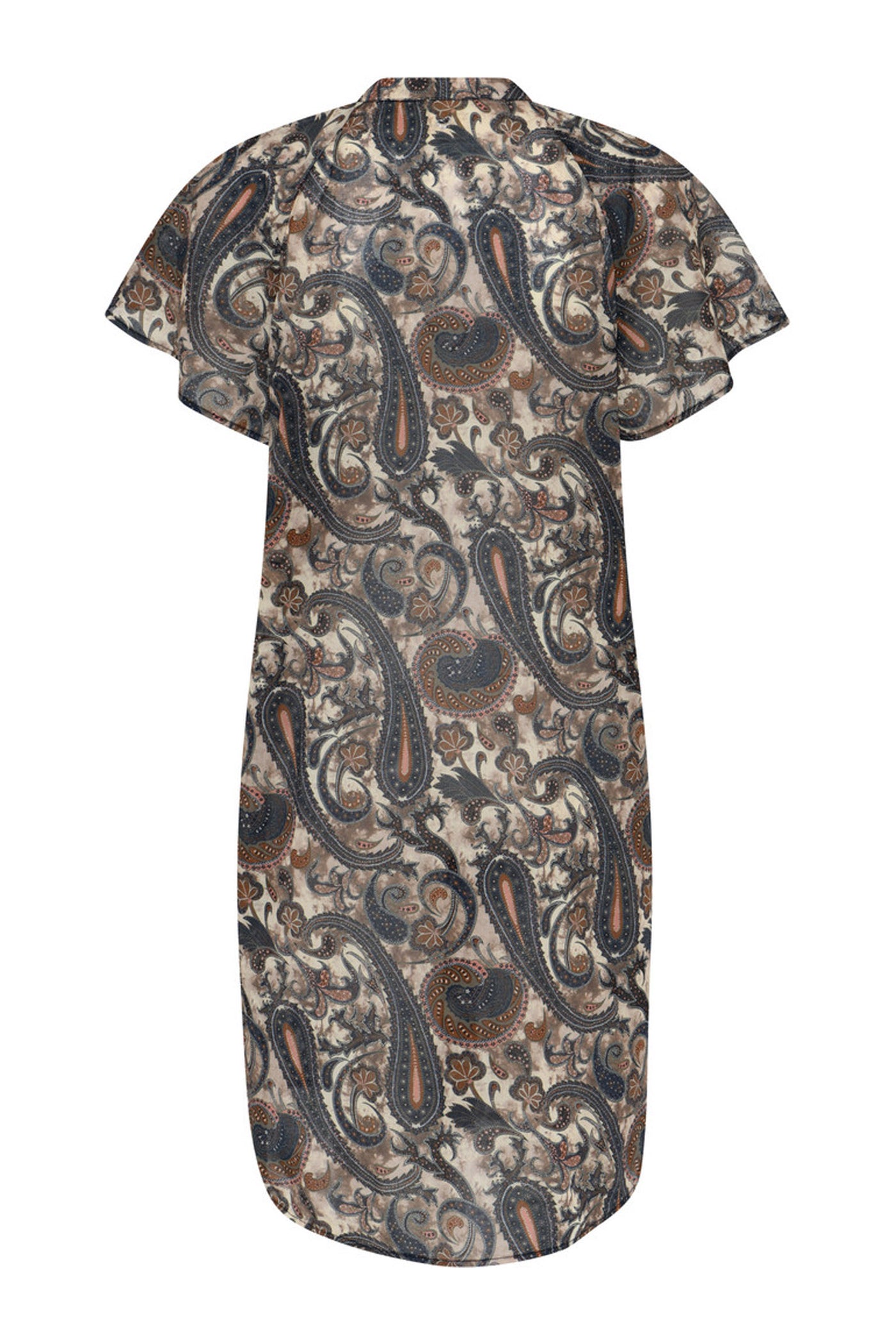 427HMMinna shirt dress 803 Earthy Paisley print - HM1469