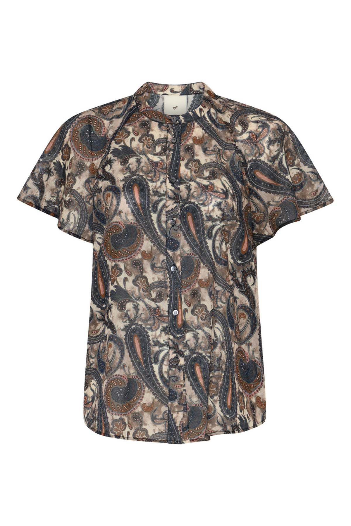 427HMTelma shirt 803 Earthy Paisley print - HM1470