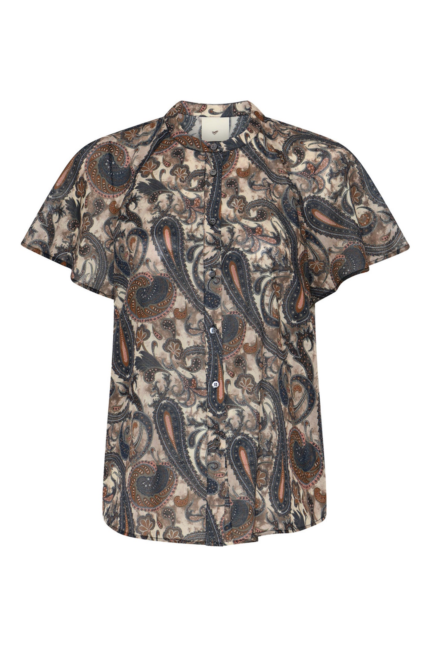 427HMTelma shirt 803 Earthy Paisley print - HM1470