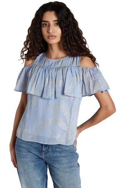 AmmandraBBZinasa blouse Eventide Blue - BBW4976 Thumbnail
