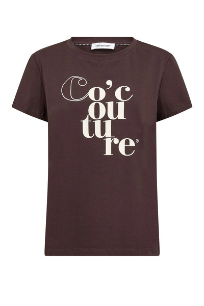 43002 CoÂ´coutureCC Tee 20015-Chocolate Plum - 500101 Thumbnail
