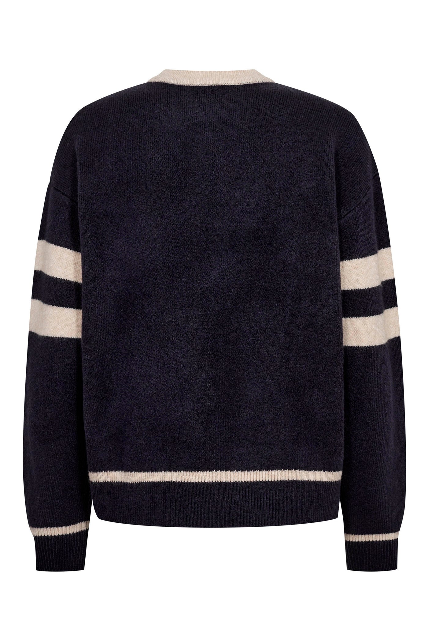 RowCC Coco Logo Knit 40007-Navy - 500085