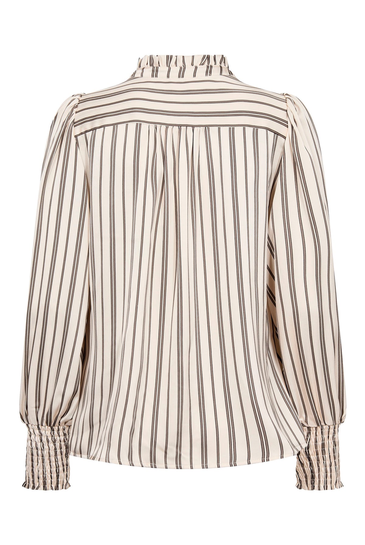 HellyCC Stripe V-Shirt 10002-Off-White - 500369