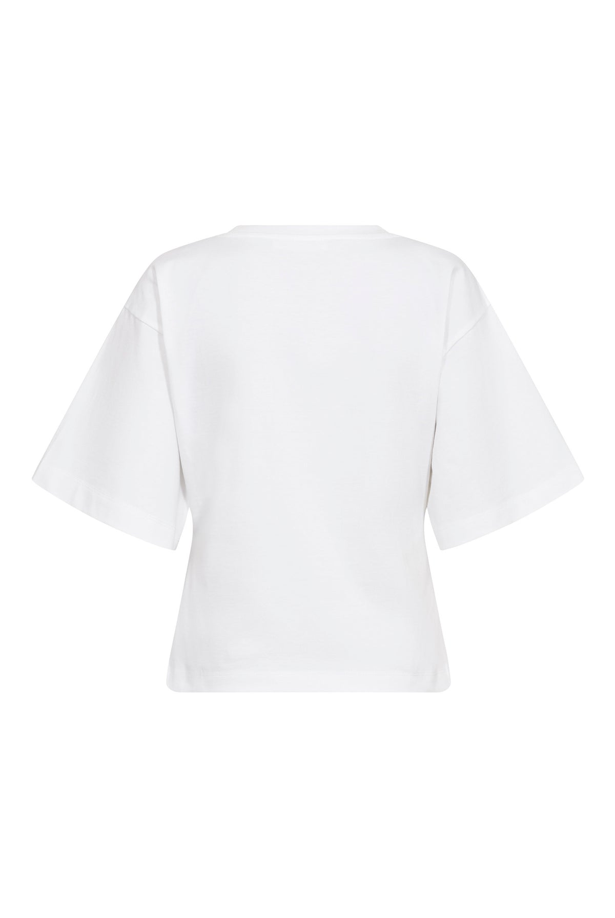 43013 ZengaCC Tee O-Neck 10011-White - Blue - 500108