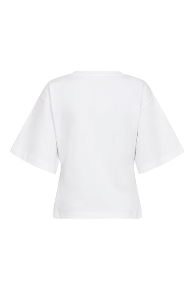 43013 ZengaCC Tee O-Neck 10011-White - Blue - 500108 Thumbnail