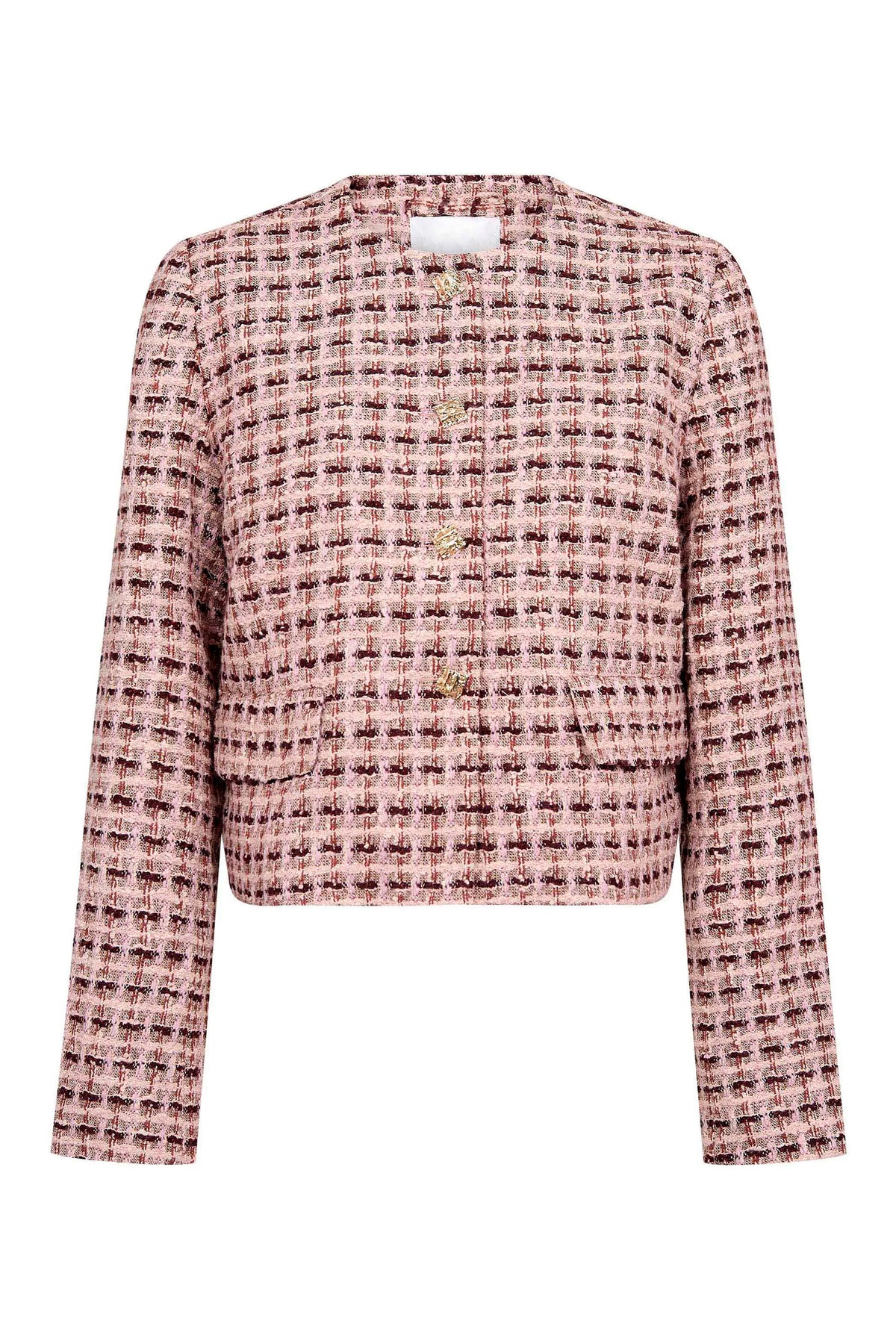 TikaCC Boucle Jacket 35007-Dusty Rose - 500361